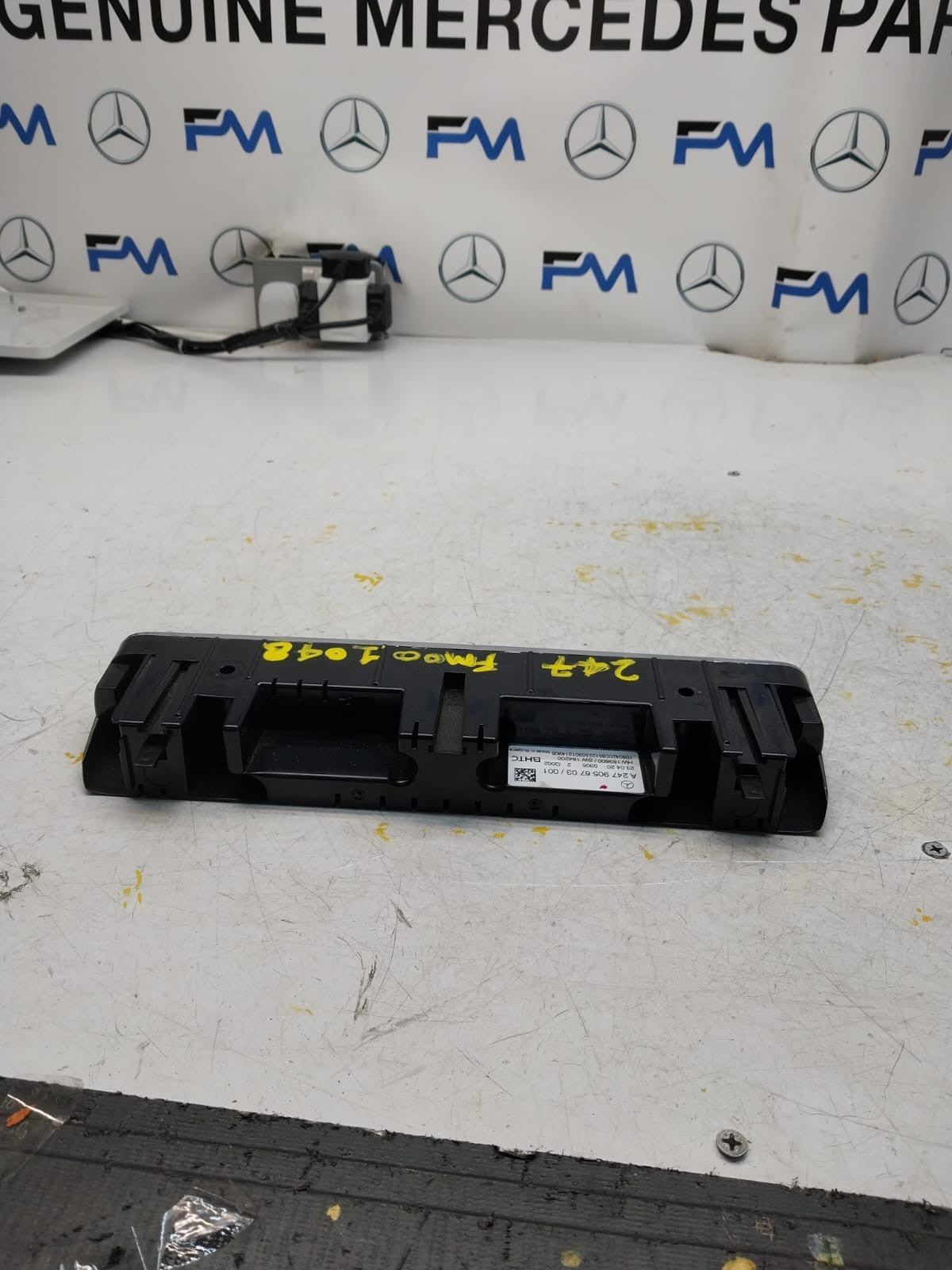 MERCEDES A B CLASS W177 W247 HEATER CLIMATE CONTROL PANEL A2479056703  FM001048
