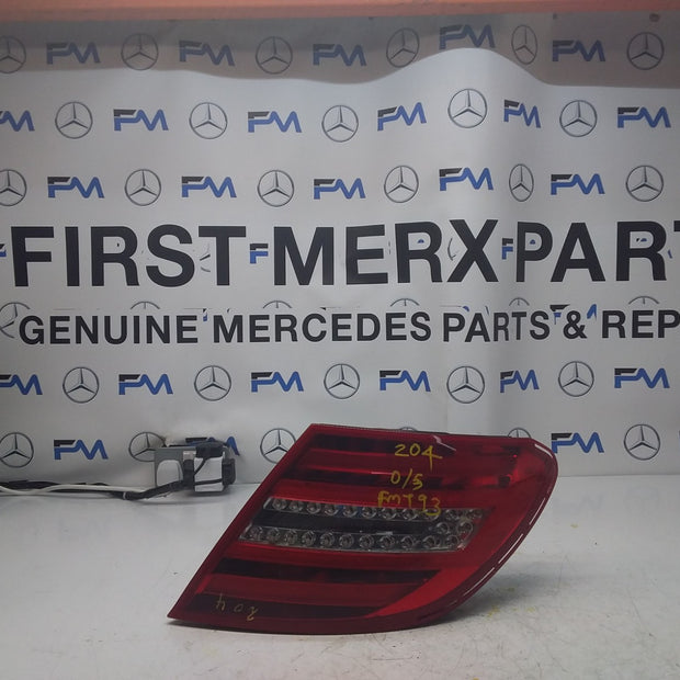 MERCEDES  C-CLASS W204 2011 REAR PASSENGER N/S TAIL LIGHT A2048205464 FMT92