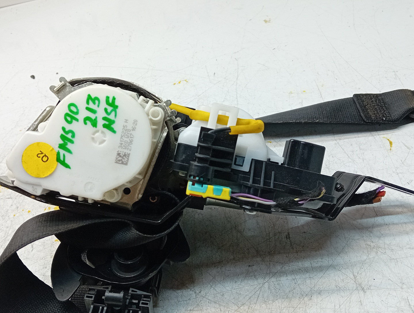 MERCEDES E CLASS W213 2018/2021 PASSENGER FRONT SEAT BELT A2138600601 FMS90 NSF