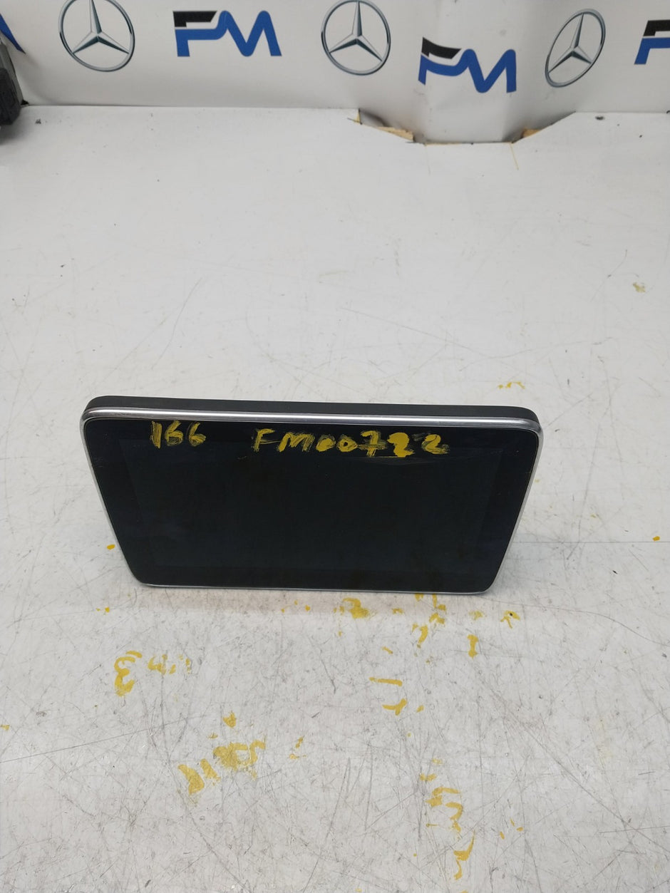 MERCEDES ML/M-CLASS W166 DISPLAY SCREEN A1669007814 2016 FM00722