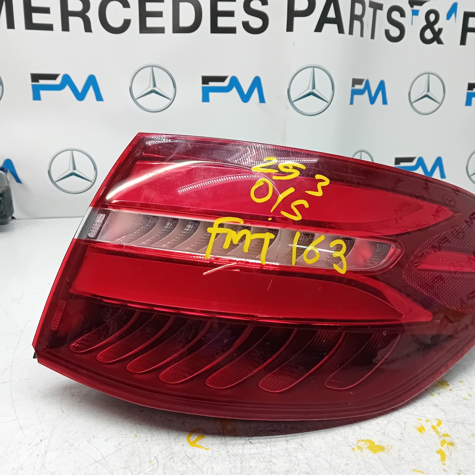 MERCEDES GLC W253 DRIVER SIDE OS REAR TAIL LIGHT 2016 Onwards FMT163