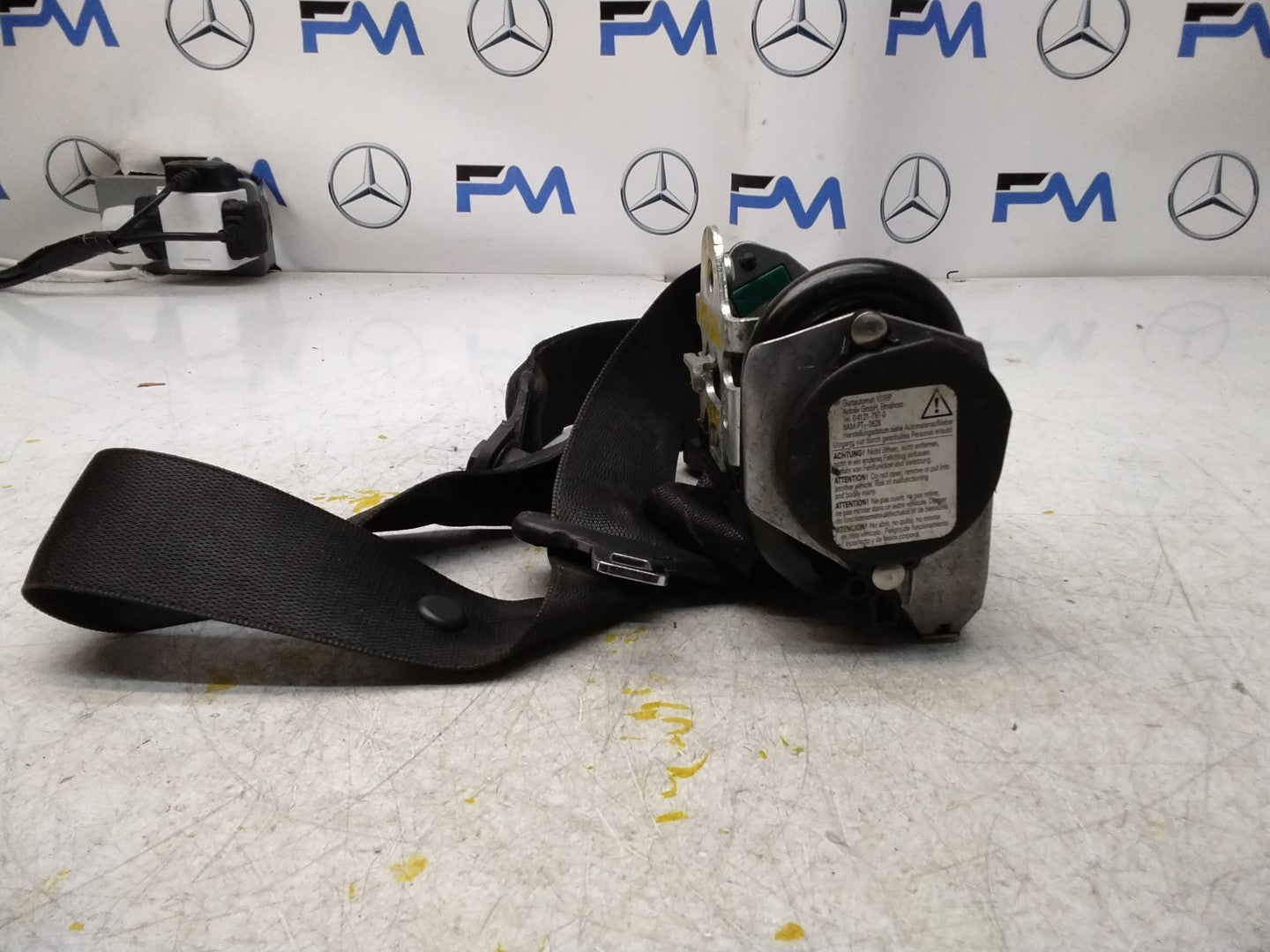 MERCEDES A CLASS W169 DRIVERS SIDE FRONT SEAT BELT A1698603485 FMS362 OSF