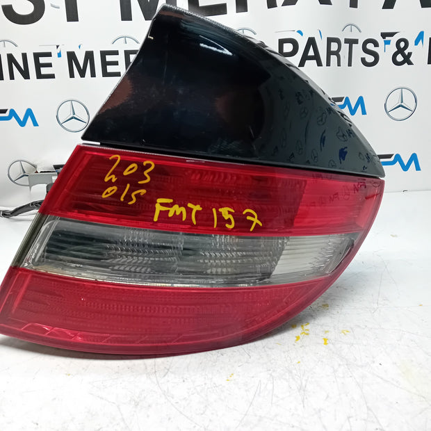 MERCEDES C-CLASS W203 2009 DRIVER OS REAR TAIL LIGHT A2038205264 FMT157