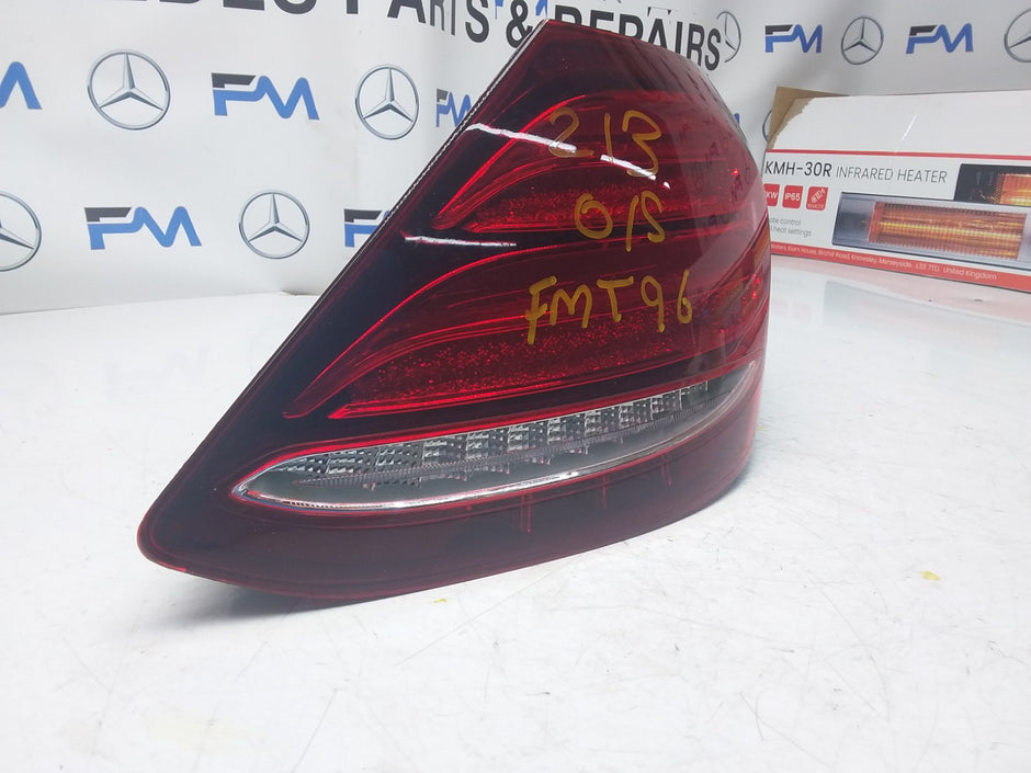 MERCEDES E-CLASS W213 DRIVER SIDE OS REAR TAIL LIGHT FMT96