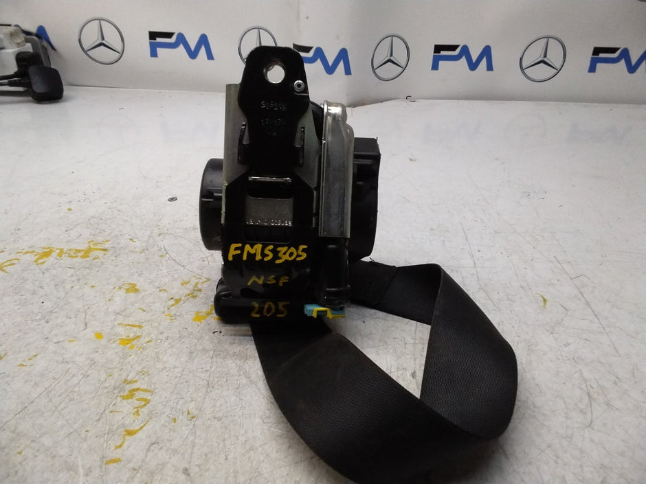 MERCEDES-BENZ C COUPE C205 W205  FRONT LEFT SEATBELT A2058601501 FMS305 NSF 