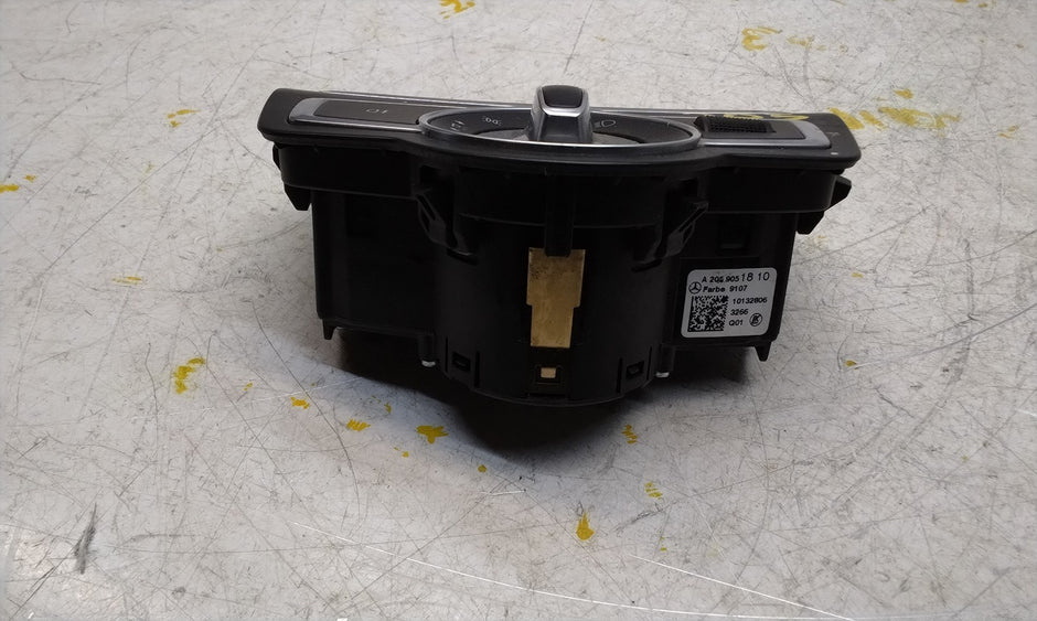 MERCEDES C-CLASS W205 HEADLIGHT CONTROL SWITCH 2014-2020 A2059051810 FM001017