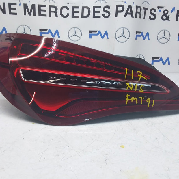 MERCEDES CLA CLASS W117 2013-19 REAR PASSENGER N/S TAIL LIGHT FMT91
