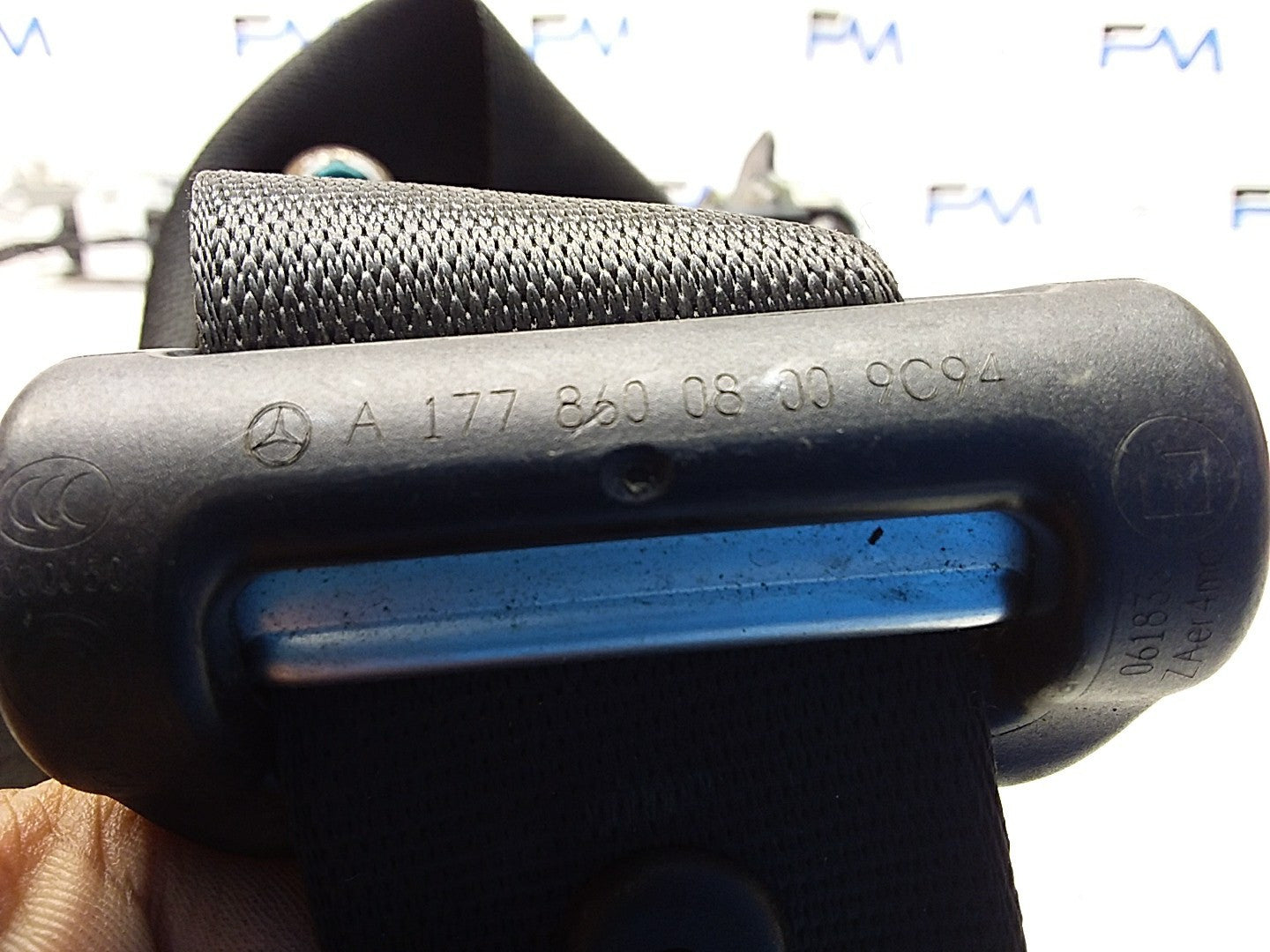 MERCEDES A CLASS  FRONT RIGHT SEAT BELT WITH PRETENSIONER A1778600800 FMS52 OSF