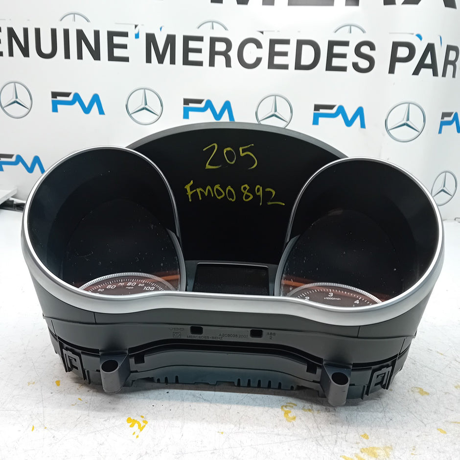 MERCEDES C-CLASS SPEEDOMETER INSTRUMENT CLUSTER W205 A2059000416 2014 FM00892