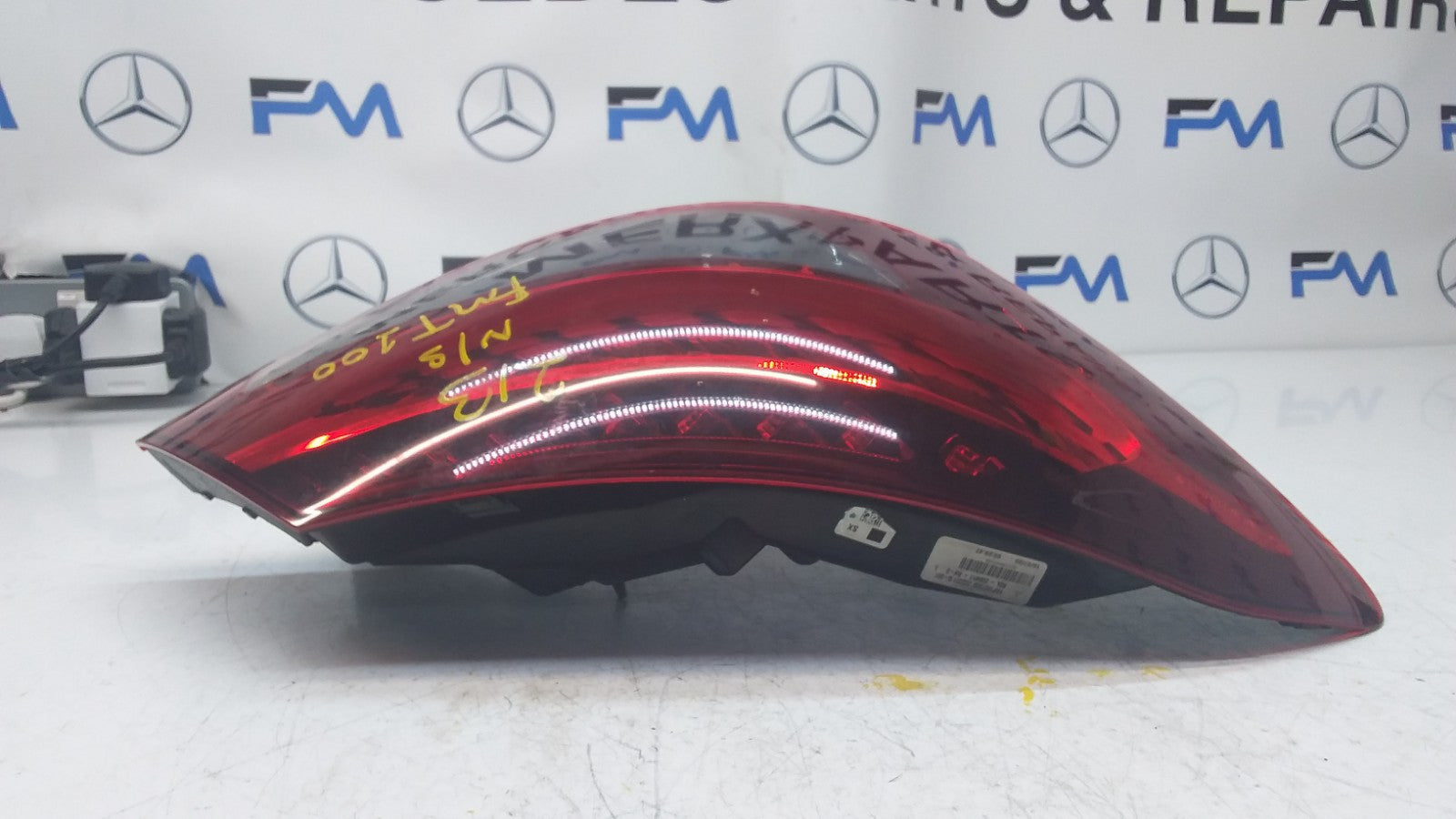 MERCEDES E-CLASS W213 PASSENGER SIDE NS REAR TAIL LIGHT A2139065109 2020 FMT100