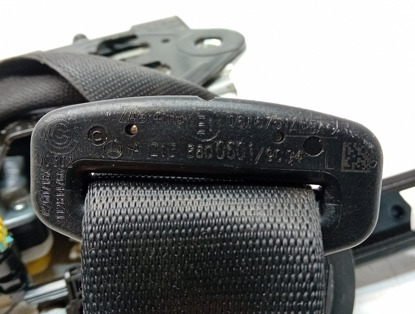MERCEDES E CLASS W213 2018/2021 PASSENGER FRONT SEAT BELT A2138600601 FMS91 NSF