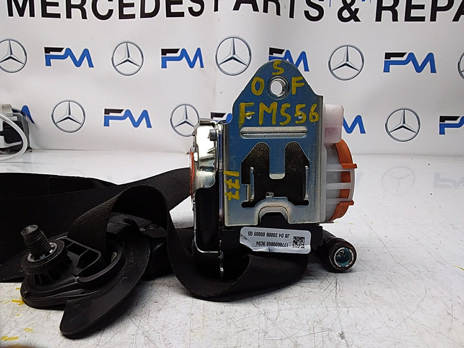 MERCEDES A CLASS  FRONT RIGHT SEAT BELT WITH PRETENSIONER A1778600800 FMS56 OSF
