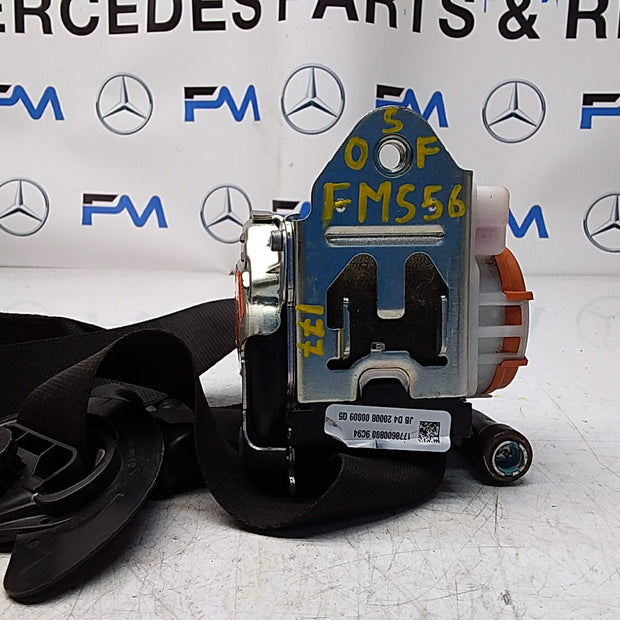 MERCEDES A CLASS  FRONT RIGHT SEAT BELT WITH PRETENSIONER A1778600800 FMS56 OSF