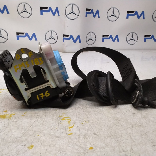 MERCEDES A CLASS SEAT BELT FRONT RIGHT A1768600285 W176 FMS183 OSF