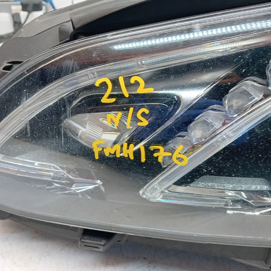 MERCEDES E-CLASS W212 HEADLIGHT PASSENGER NS LEFT A2129062903 2015 FMH176