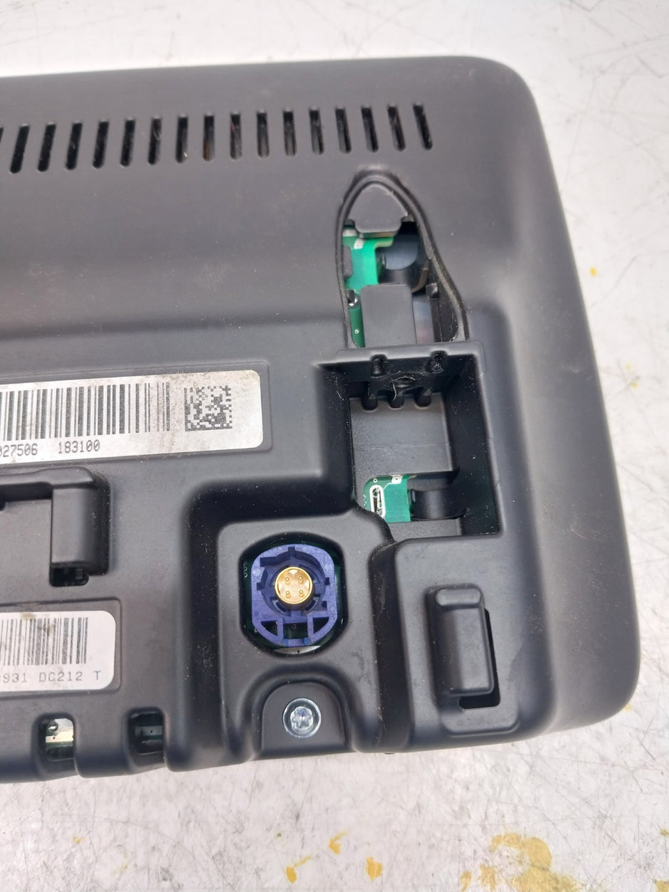 MERCEDES ML/M-CLASS W166 DISPLAY SCREEN A1669008222 2015 FM00725