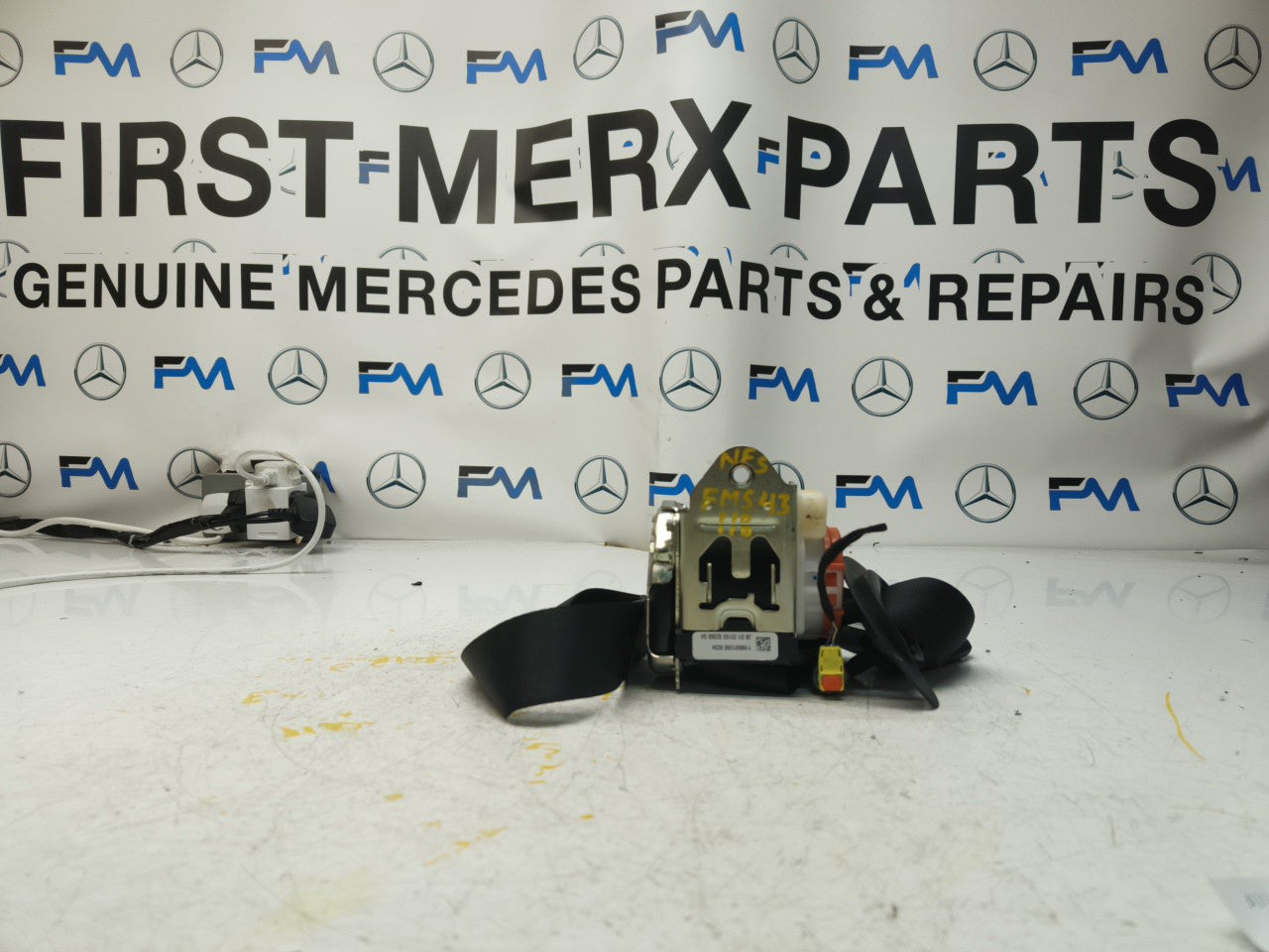 MERCEDES A CLASS SEAT BELT FRONT LEFT PASSENGER SIDE A1188601300 W177 FMS43 NSF
