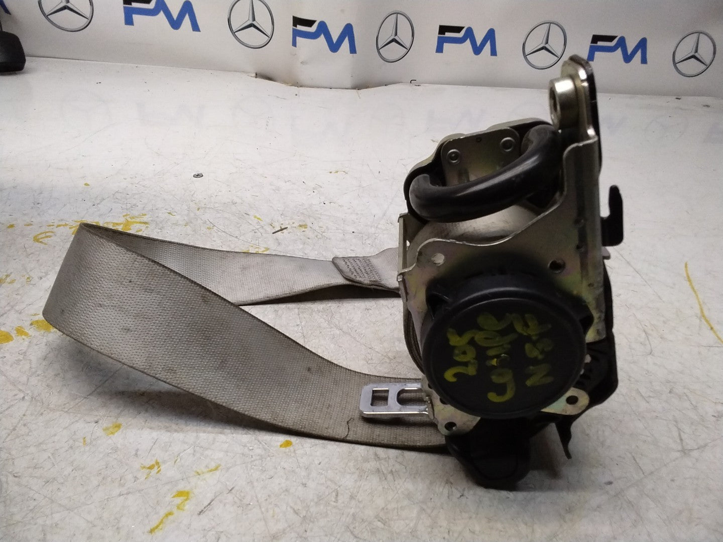 MERCEDES-BENZ C COUPE C205 W205  FRONT LEFT SEATBELT A2058601501 FMS309 NSF 