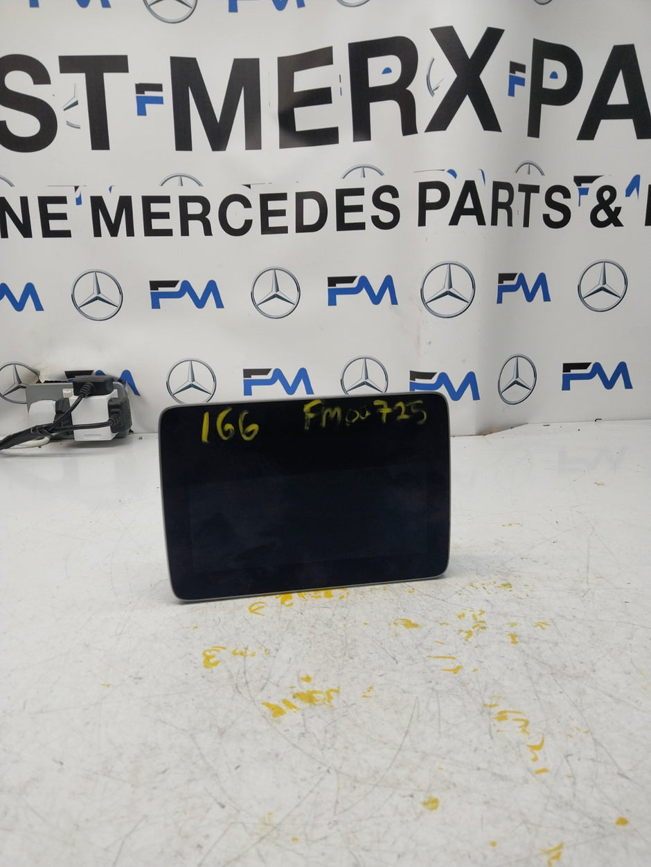 MERCEDES ML/M-CLASS W166 DISPLAY SCREEN A1669008222 2015 FM00725