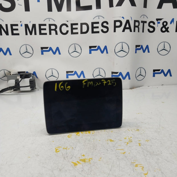MERCEDES ML/M-CLASS W166 DISPLAY SCREEN A1669008222 2015 FM00725