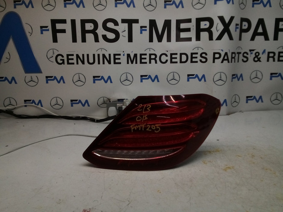 MERCEDES E-CLASS W213 DRIVER OS REAR TAIL LIGHT 2017 A2139068000 FMT205
