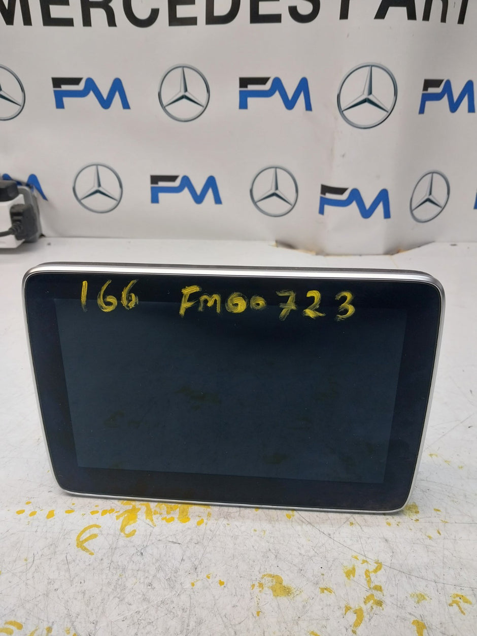 MERCEDES ML/M-CLASS W166 DISPLAY SCREEN A1669007814 2015 FM00723