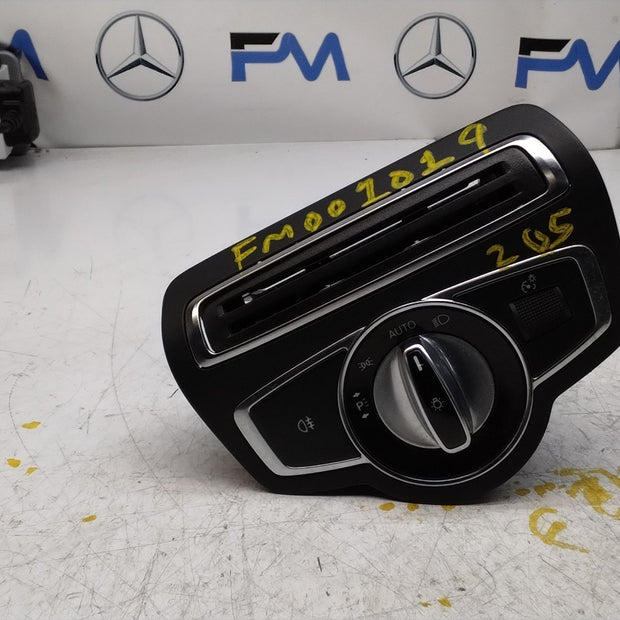 MERCEDES C-CLASS W205 HEADLIGHT CONTROL SWITCH 2014-2020 A2059056500 FM001019