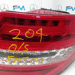 MERCEDES C-CLASS W204 DRIVER SIDE OS REAR TAIL LIGHT A2048205864 2012 FMT121