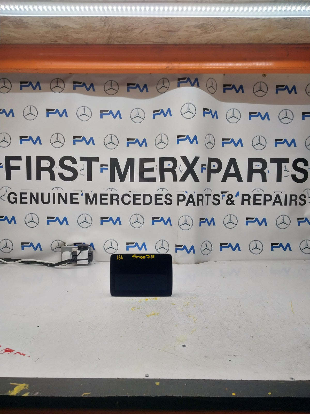 MERCEDES M-CLASS W166 DISPLAY SCREEN A1669001420 2018 FM00713