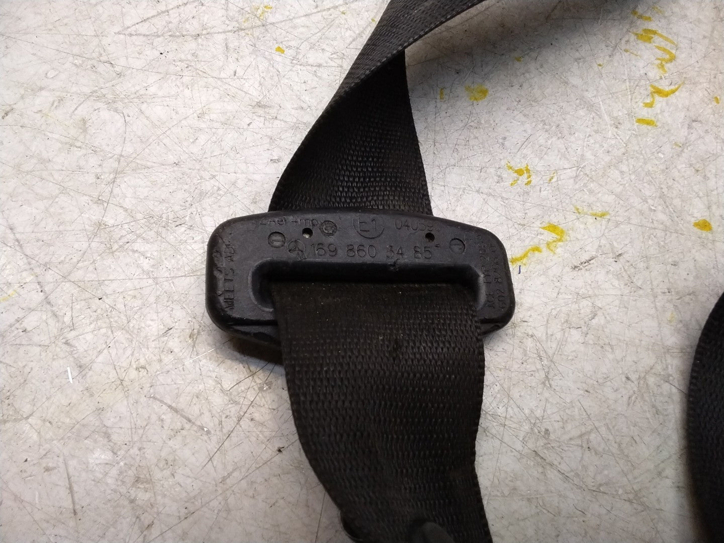 MERCEDES A CLASS W169 DRIVERS SIDE FRONT SEAT BELT A1698603485 FMS362 OSF