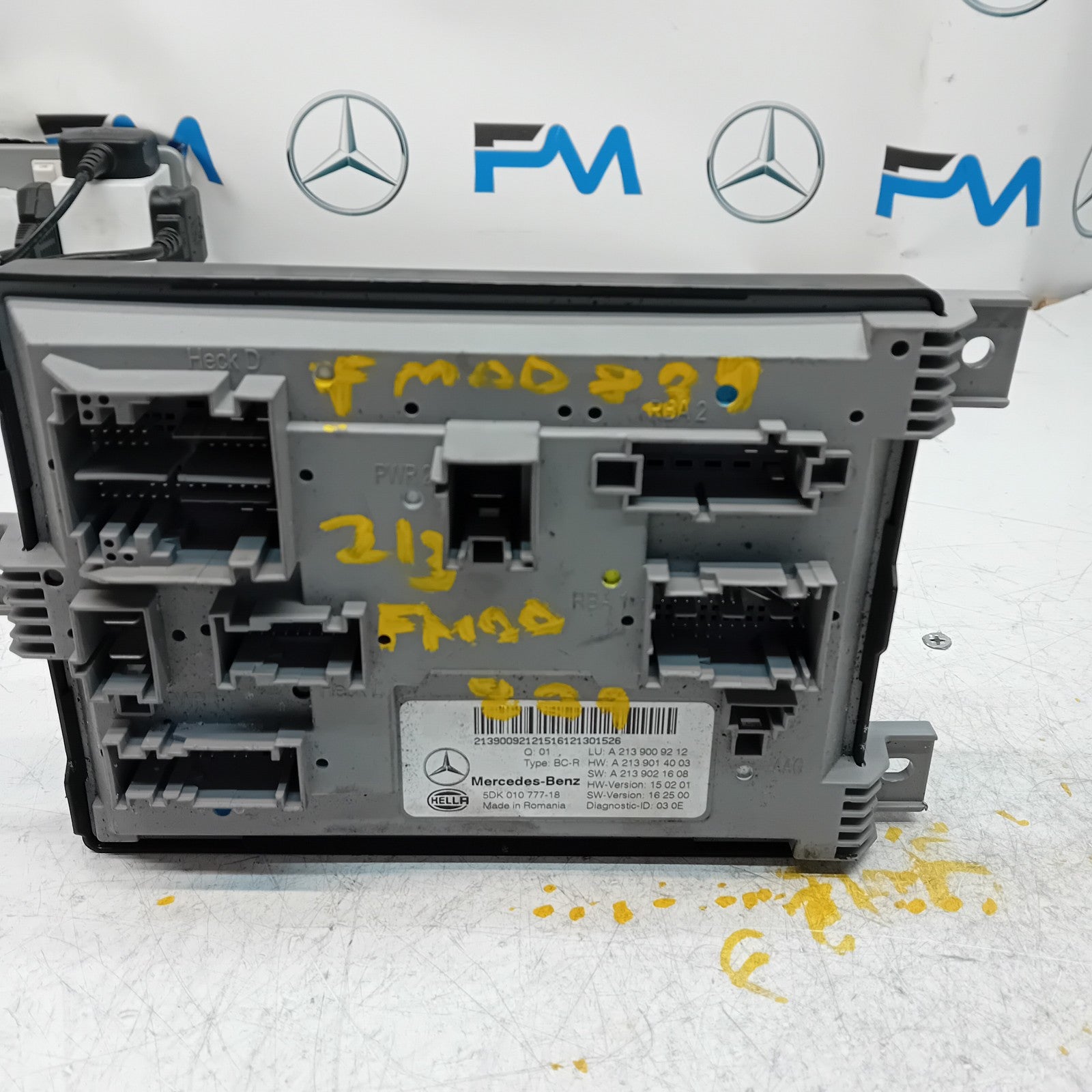 MERCEDES E-CLASS REAR SAM CONTROL MODULE W213 A2139009212 FM00839