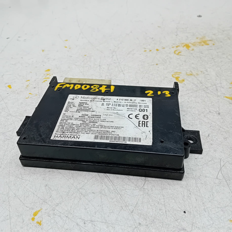 Mercedes W213 Bluetooth Hermes LTE Control Unit Module A2139003617  FM00841
