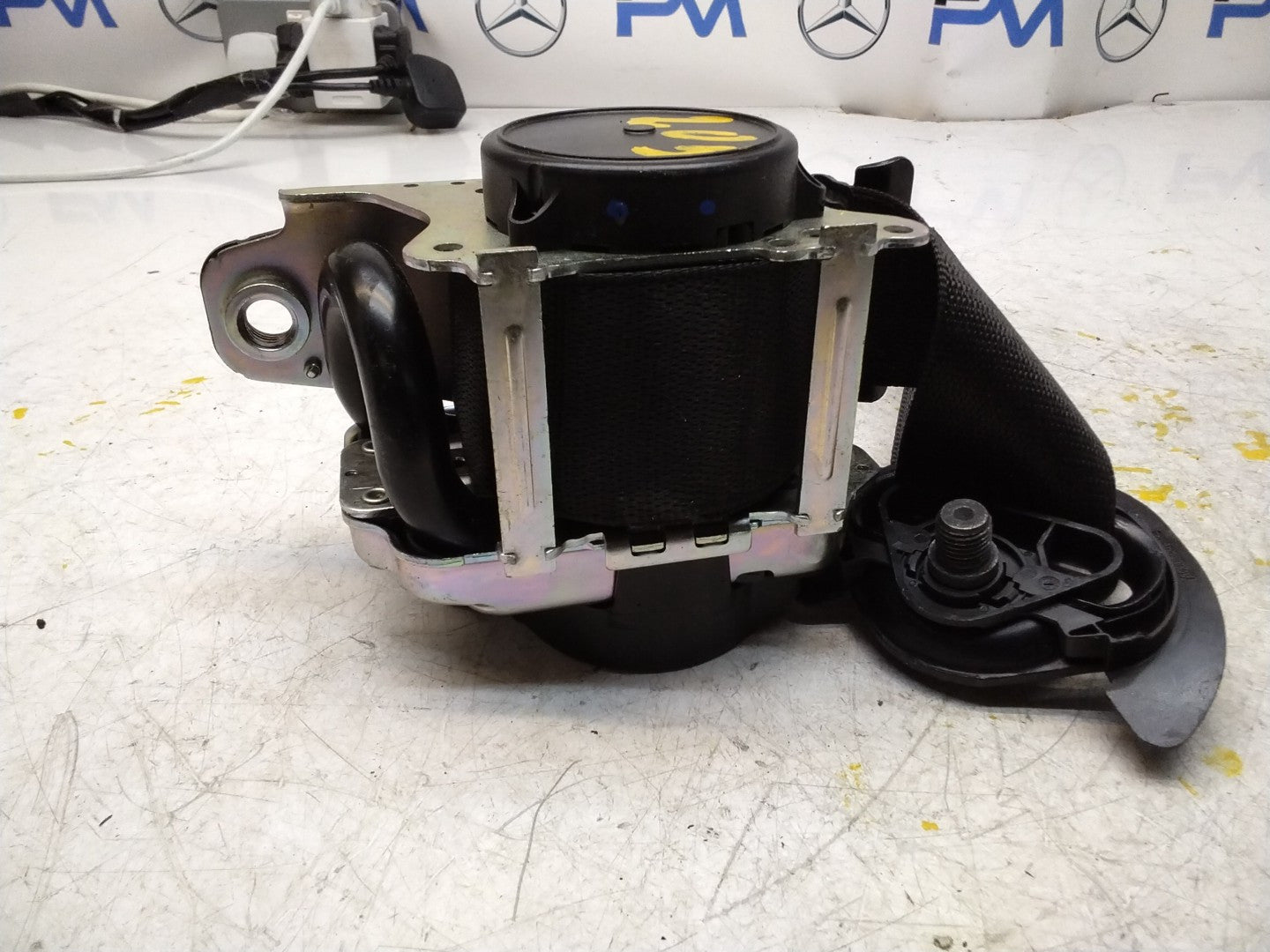 MERCEDES C-CLASS W205 SEAT BELT FRONT PASSENGER LEFT SIDE A2058600185 FMS347 NSF