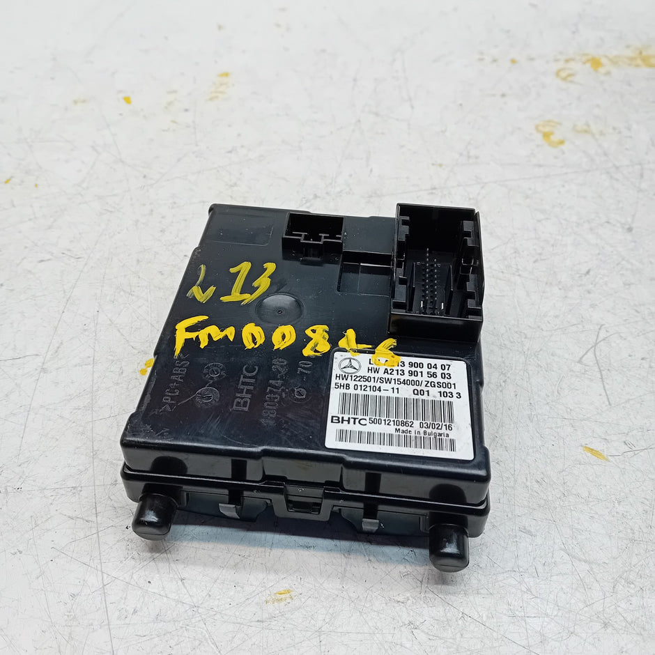 MERCEDES E CLASS 2016 W213 AIR CONDITIONING CONTROL MODULE A2139000407 FM00846