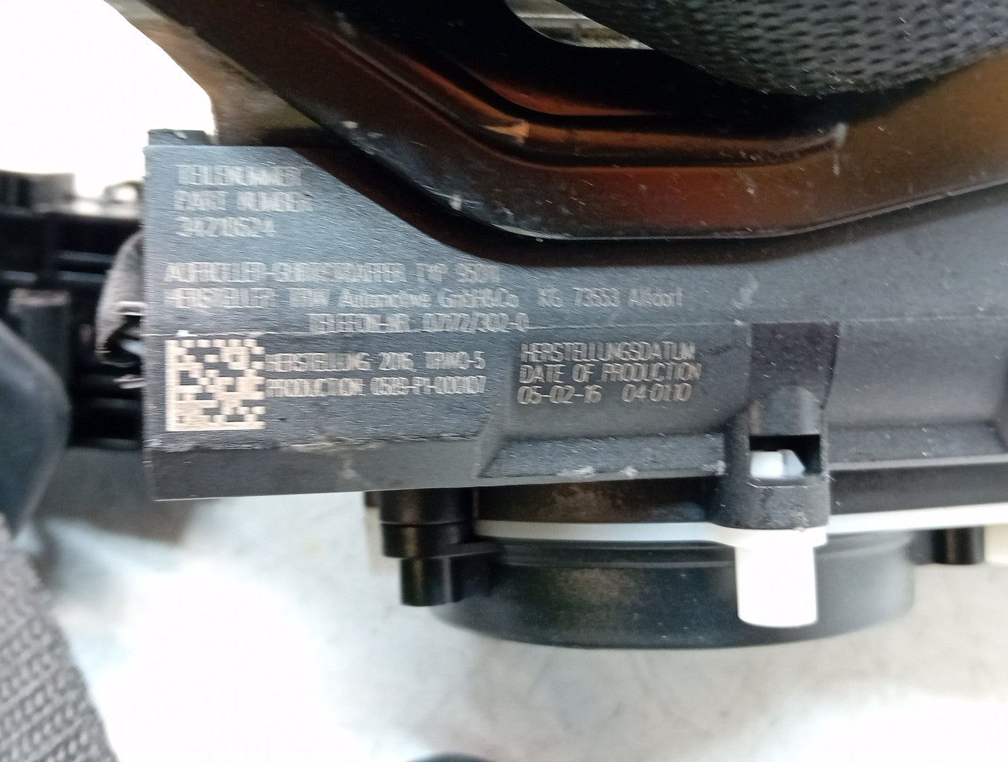 MERCEDES E CLASS W213 2018/2021 PASSENGER FRONT SEAT BELT A2138605500 FMS87 NSF