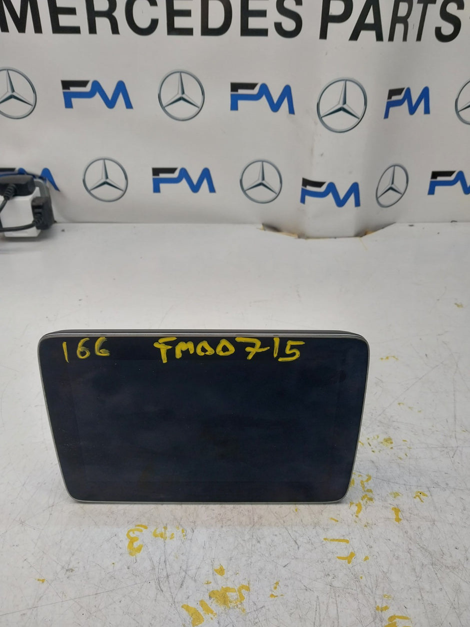 MERCEDES M-CLASS W166 DISPLAY SCREEN A1669001420 2018 FM00715