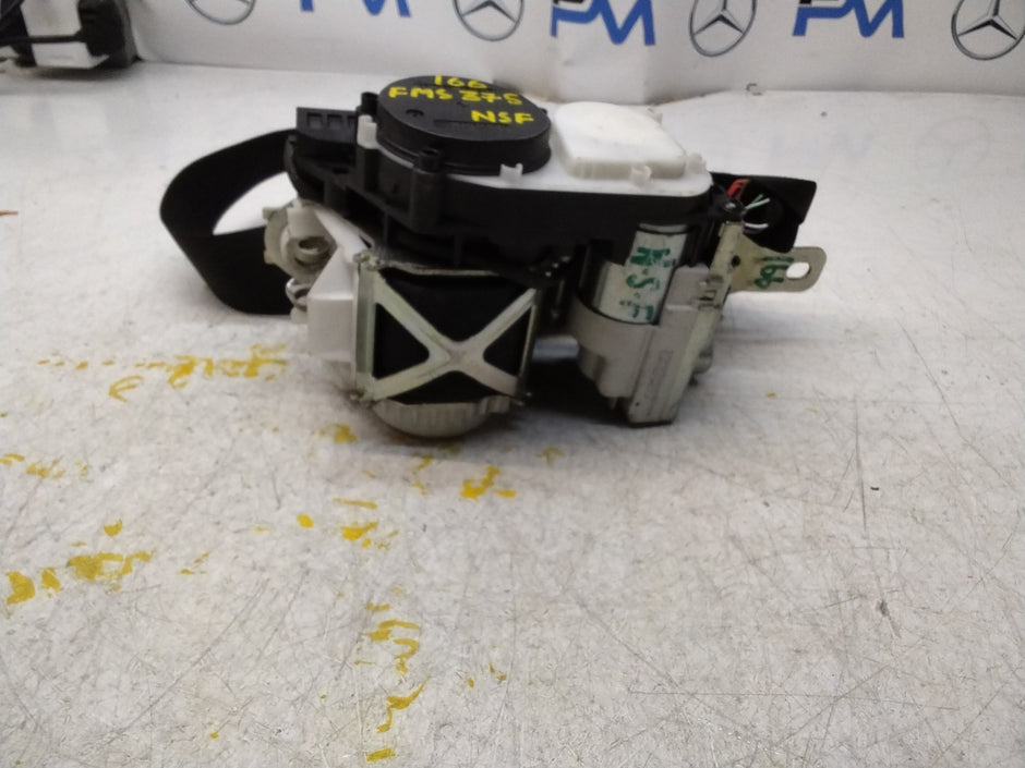 MERCEDES M CLASS GLE SEAT BELT FRONT LEFT PASSENGER A1668601300 W166 FMS375 NSF