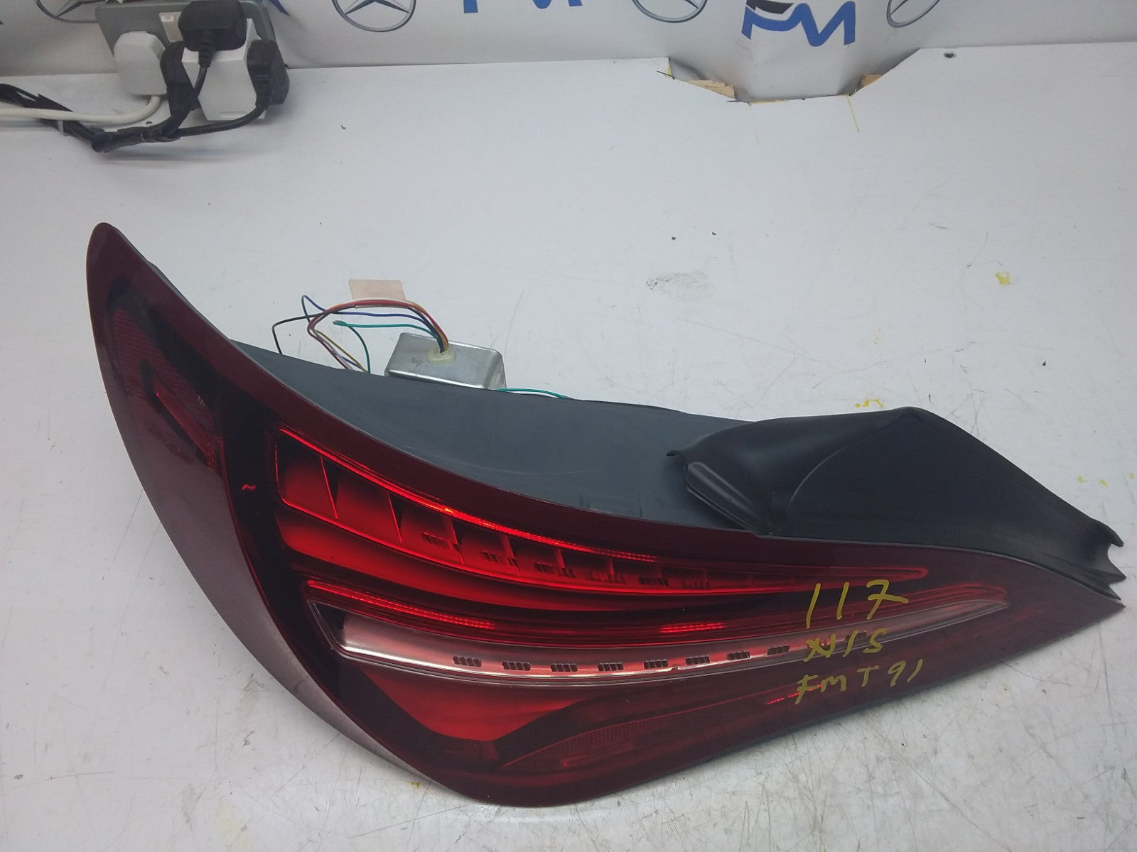 MERCEDES CLA CLASS W117 2013-19 REAR PASSENGER N/S TAIL LIGHT FMT91