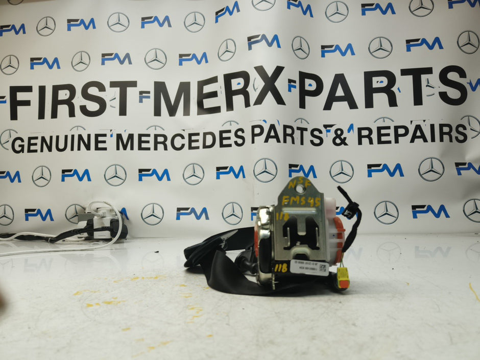 MERCEDES A CLASS SEAT BELT FRONT LEFT PASSENGER SIDE A1188601400 FMS45 NSF