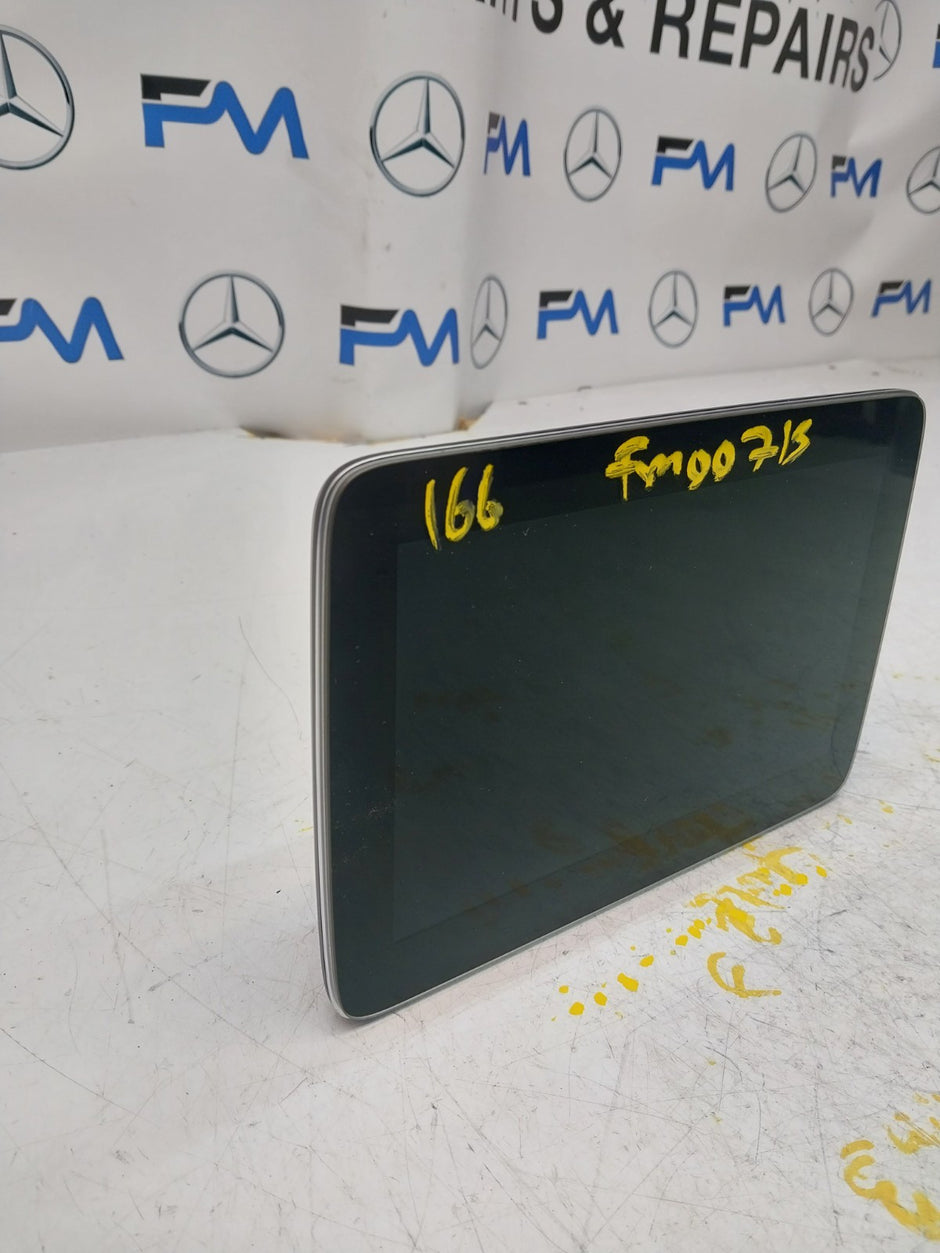MERCEDES M-CLASS W166 DISPLAY SCREEN A1669001420 2018 FM00713