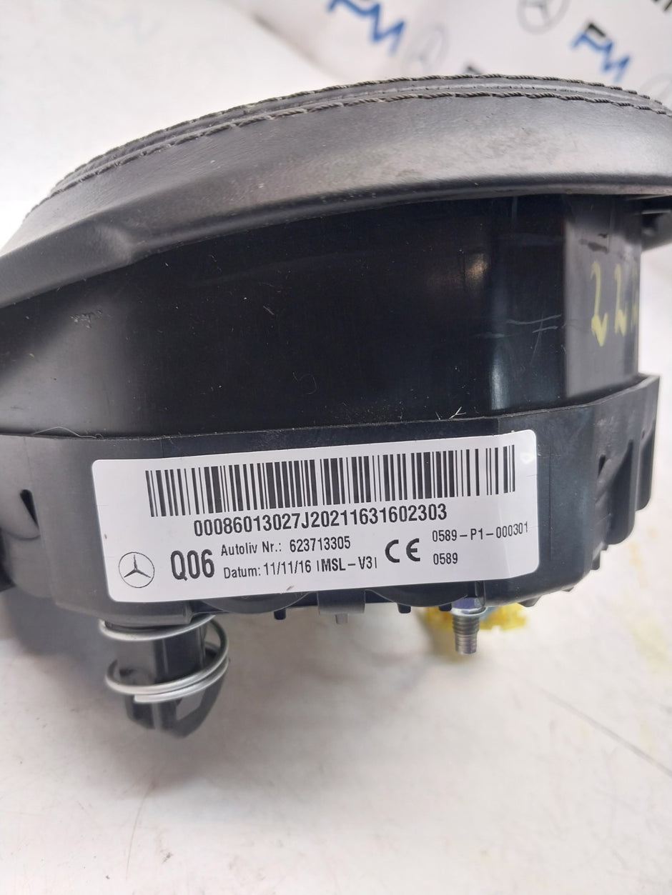 MERCEDES S-CLASS W222 STEERING WHEEL AIRBAG  FM00708