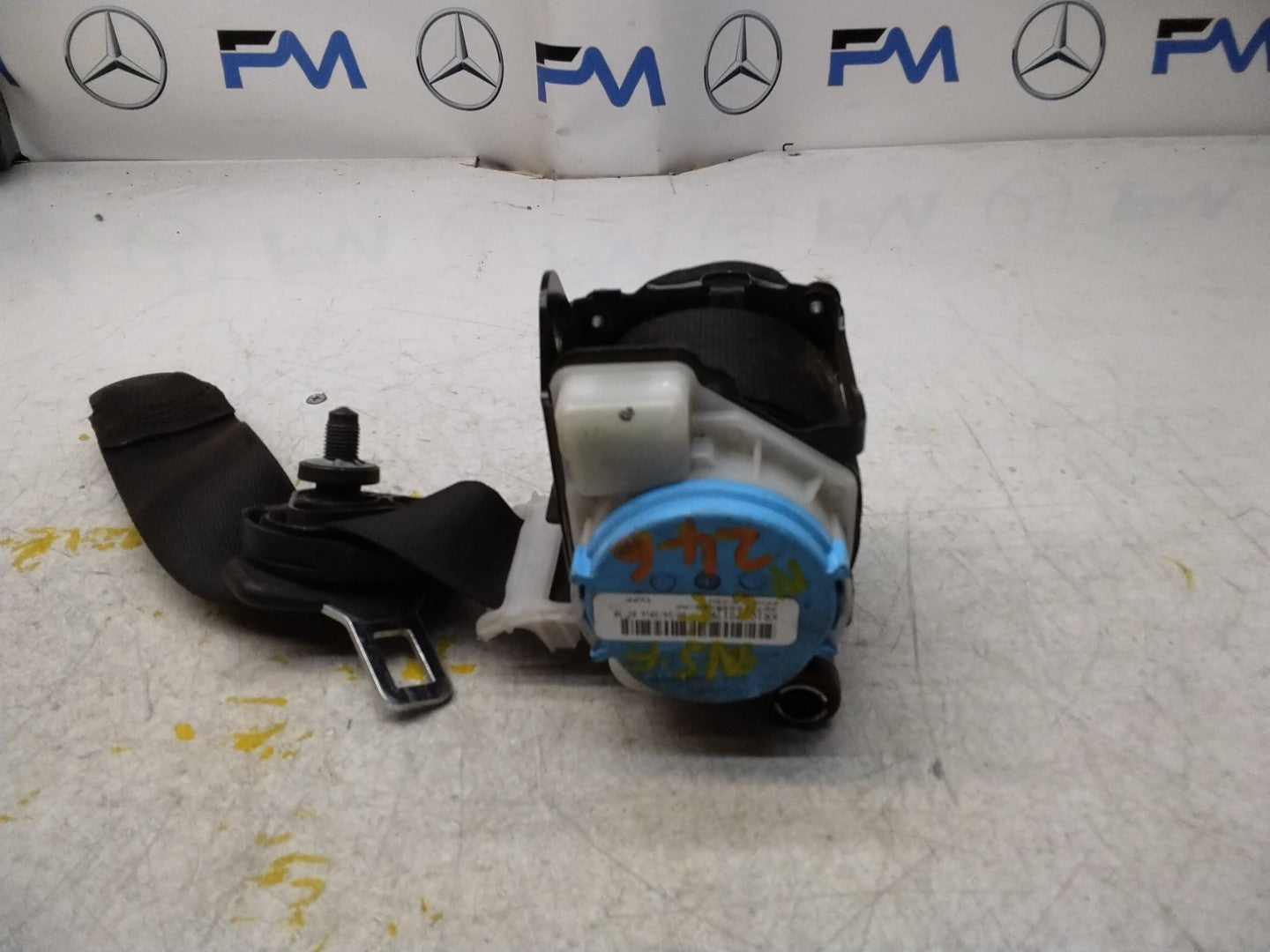 MERCEDES A CLASS SEAT BELT FRONT LEFT PASSENGER SIDE A2468600000 W176 FMS429 NSF