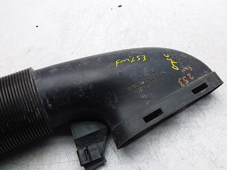 MERCEDES BENZ GLC W253 AIR INTAKE TUBE A6510900400 FMI53