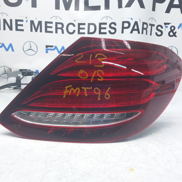 MERCEDES E-CLASS W213 DRIVER SIDE OS REAR TAIL LIGHT FMT96