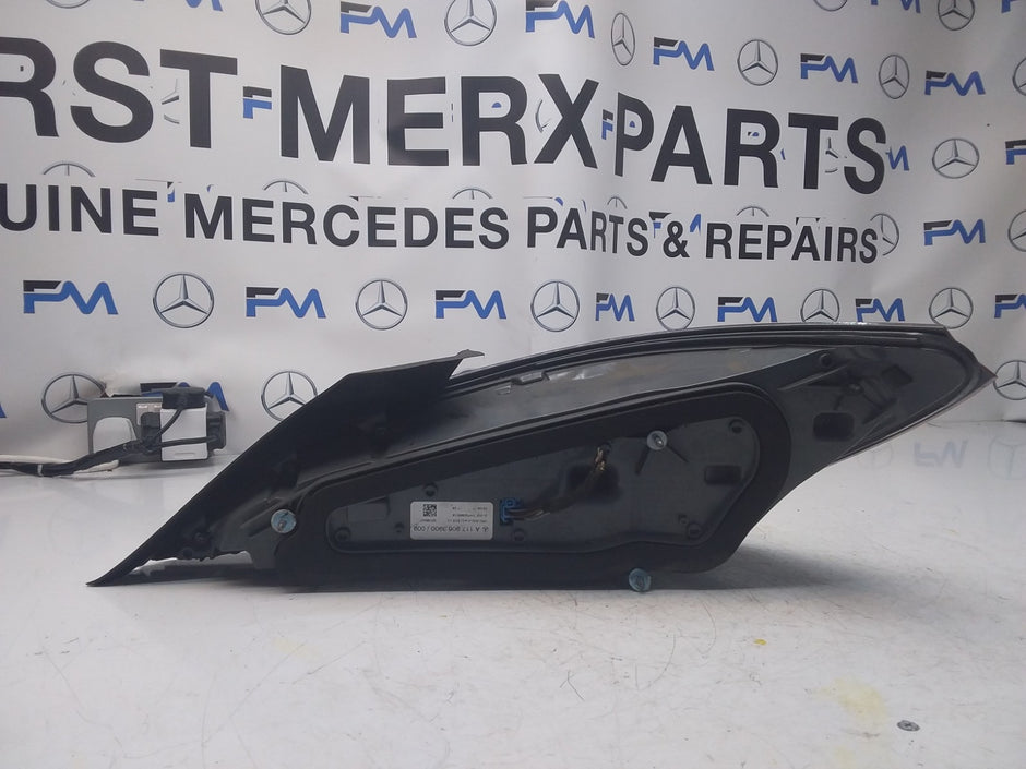 MERCEDES CLA W117 REAR PASSENGER N/S TAIL LIGHT A1769063900 2017 FMT78