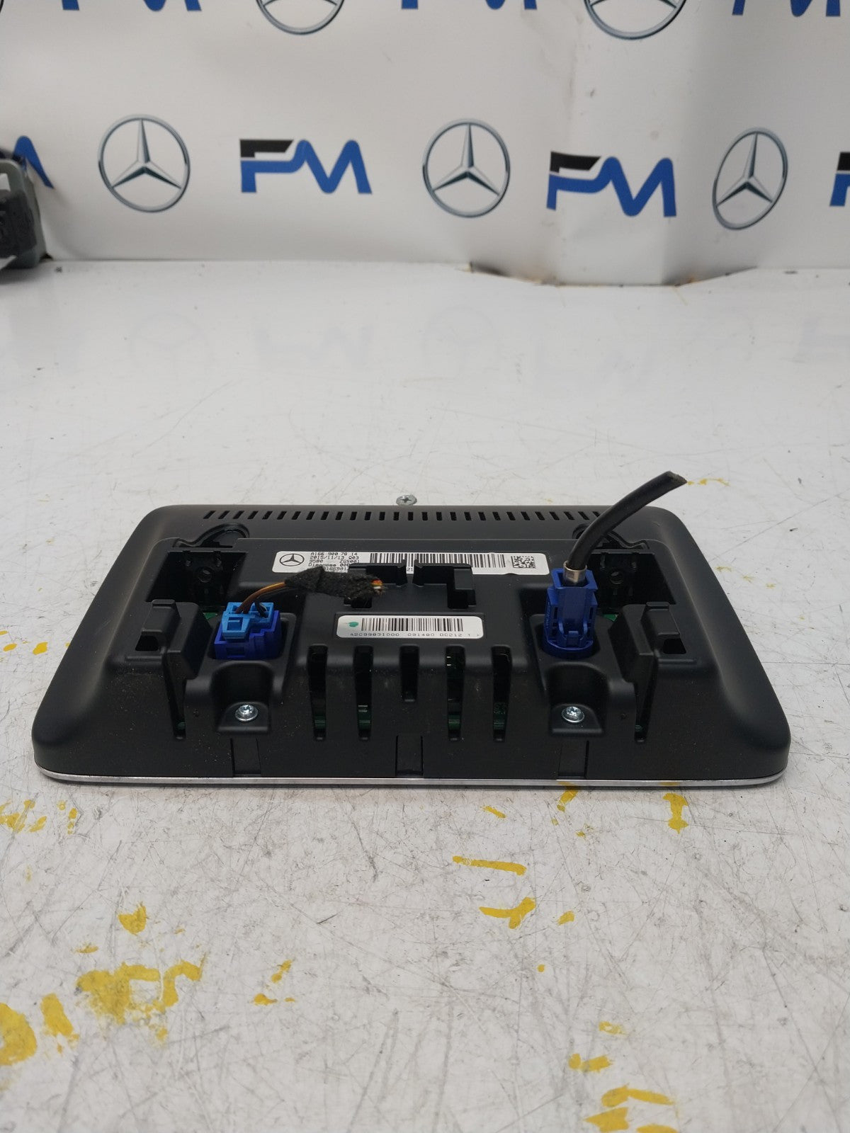 MERCEDES ML/M-CLASS W166 DISPLAY SCREEN A1669007814 2015 FM00723