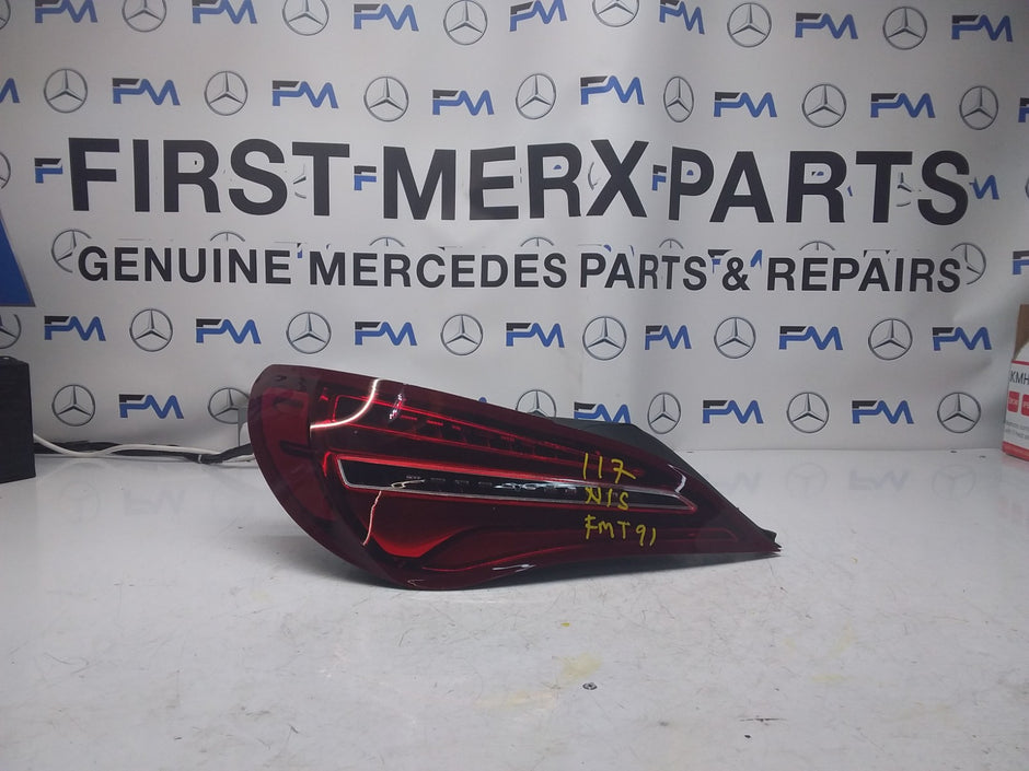 MERCEDES CLA CLASS W117 2013-19 REAR PASSENGER N/S TAIL LIGHT FMT91