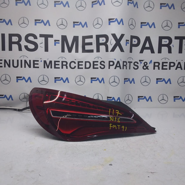 MERCEDES CLA CLASS W117 2013-19 REAR PASSENGER N/S TAIL LIGHT FMT91