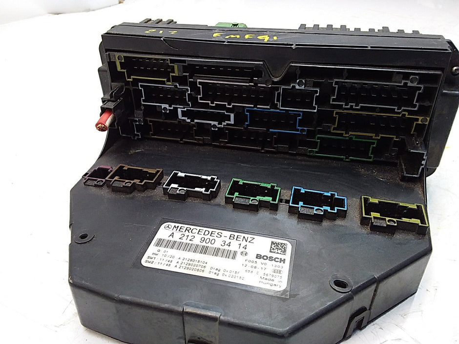 Mercedes E-CLASS W212 Fuse  Box RELAY A2129003414 FMF91