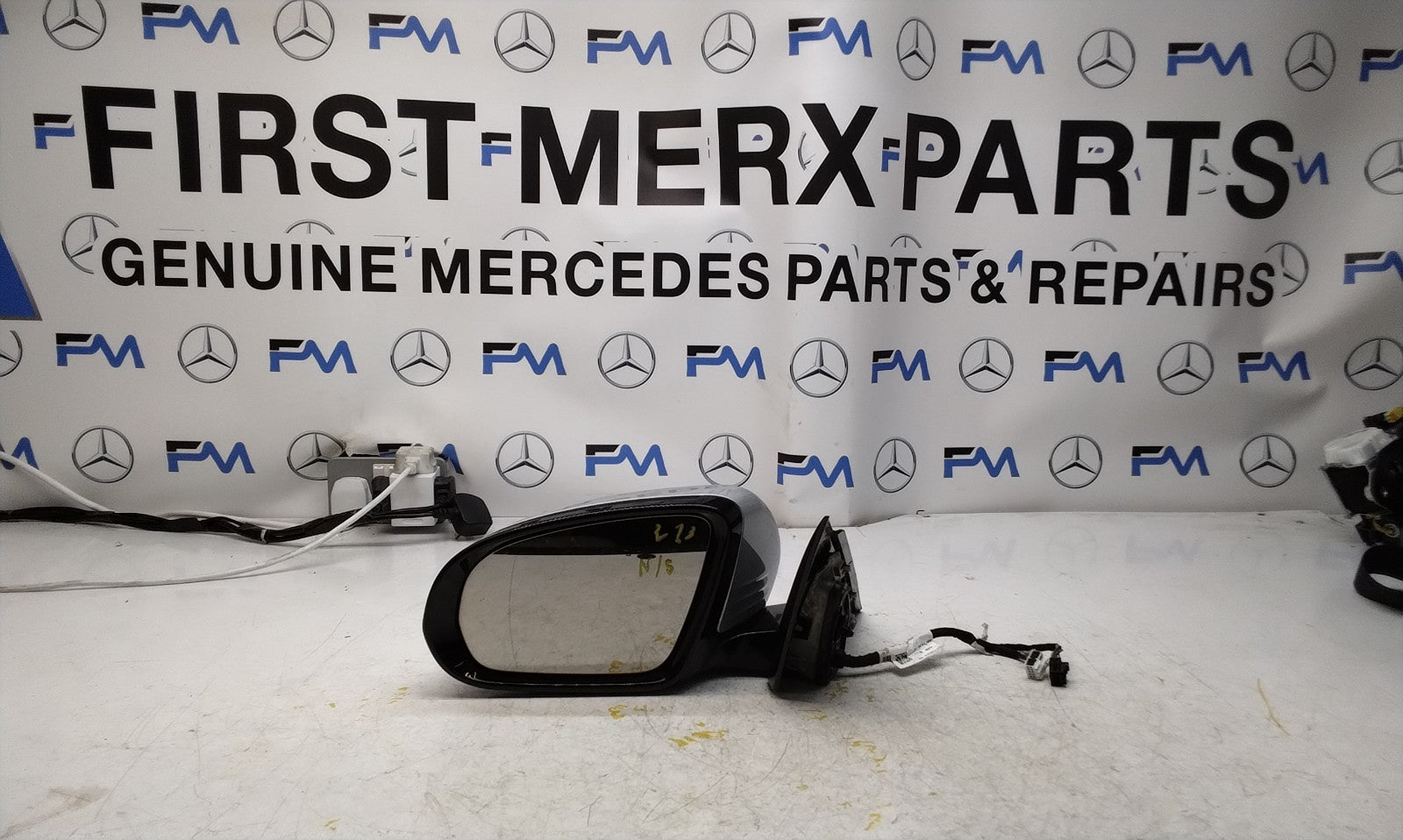 2018 MERCEDES-BENZ E-CLASS W213 Passenger Wing Mirror A2138102500 SILVER  (PL)